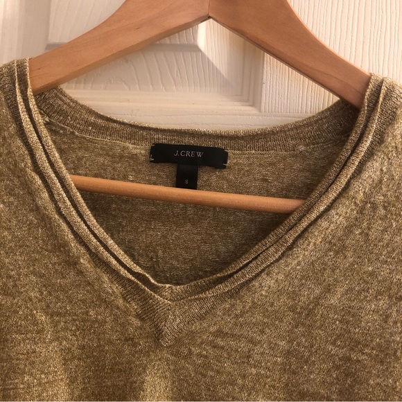 J crew sZ small sweater. Merino wool and linen blend - Picture 2 of 10